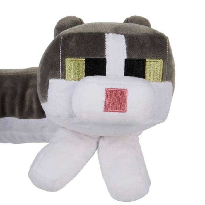 Pixelated Design Cat Plush Pillow