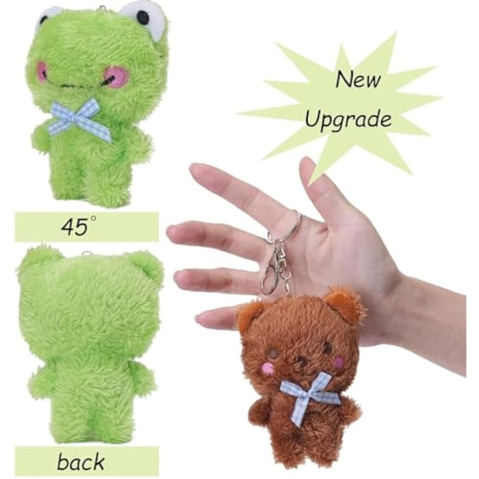 Rabbit Bear Frog Duck Plush Doll