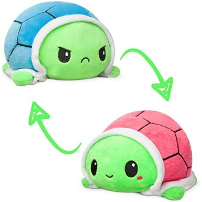 Reversible Turtle Plush Stuffed Toy