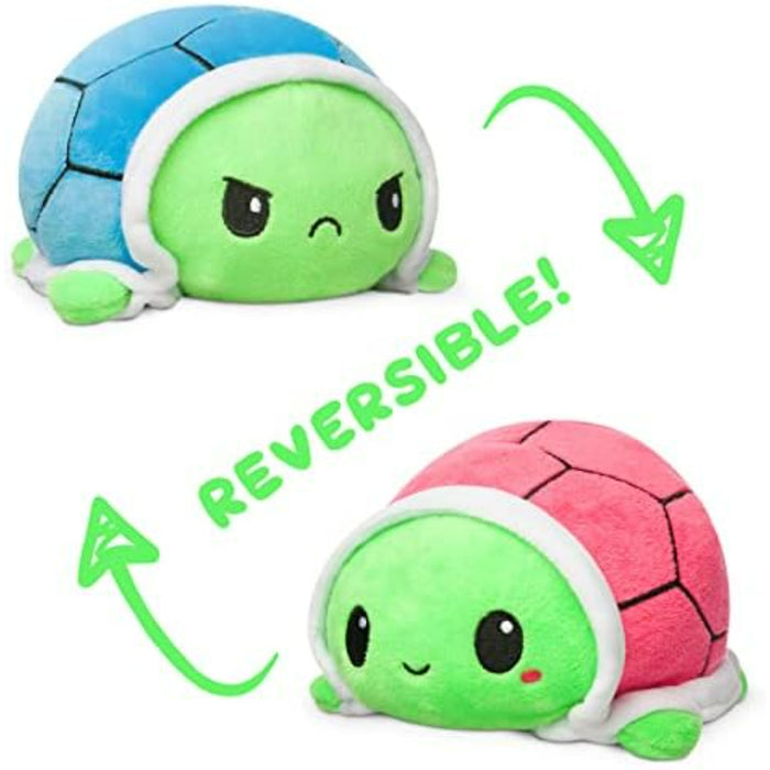 Reversible Turtle Plush Stuffed Toy