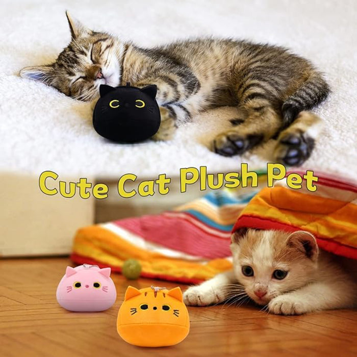 Set Of 5 Stuffed Cat Plush Toy