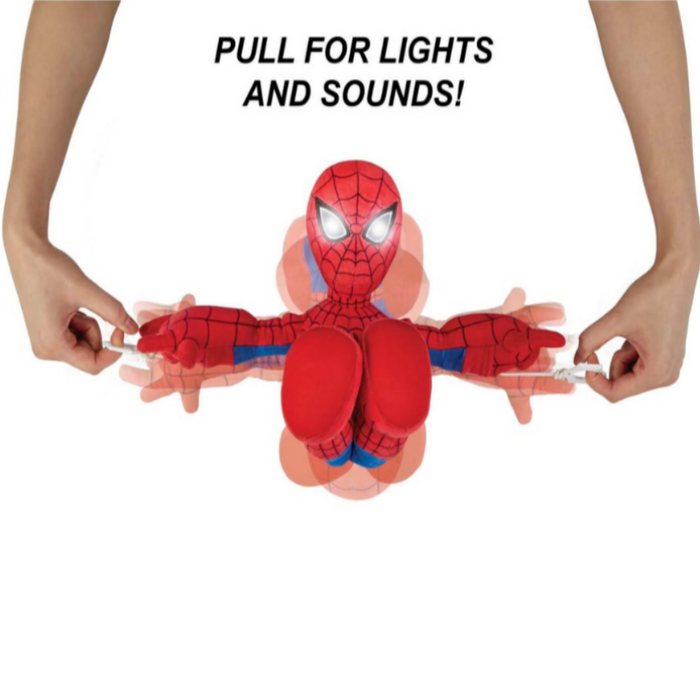 Spiderman Plush Toy With Light And Sound