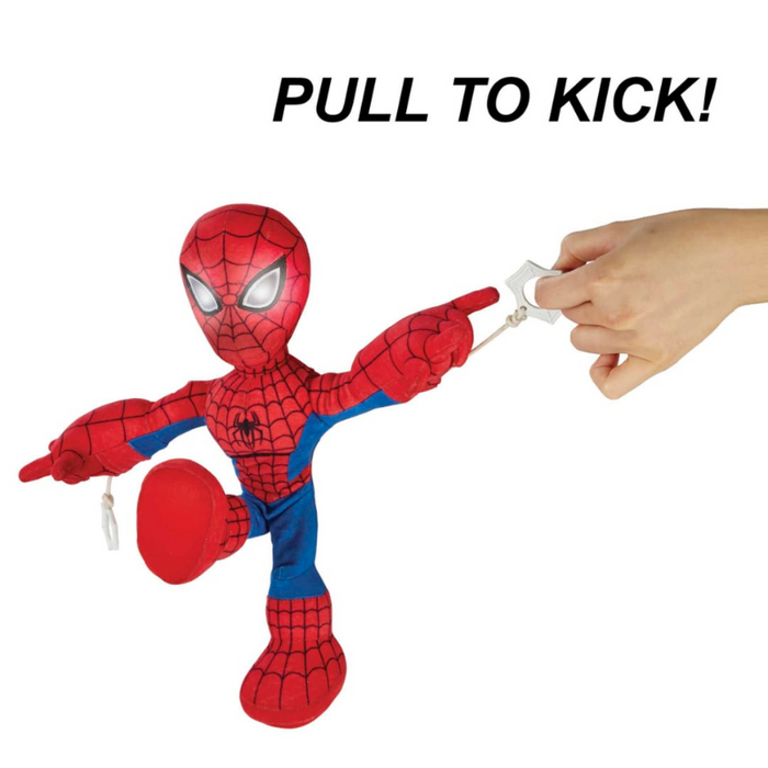 Spiderman Plush Toy With Light And Sound