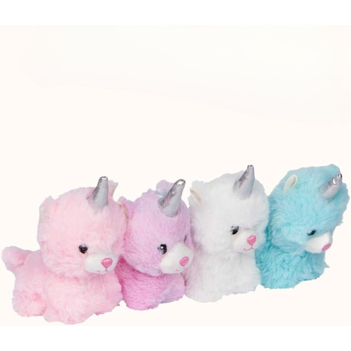 Stuffed Unicorn Pillow With 4 Baby Unicorns