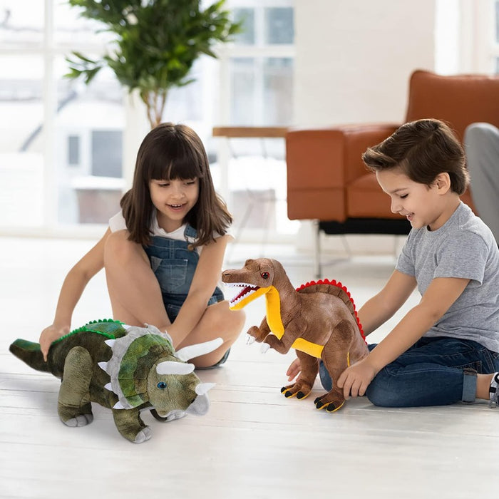 Triceratops Plush Stuffed Toy