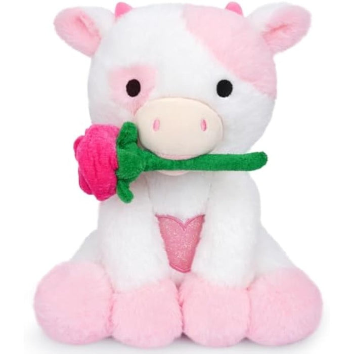 Valentine Stuffed Cow Doll