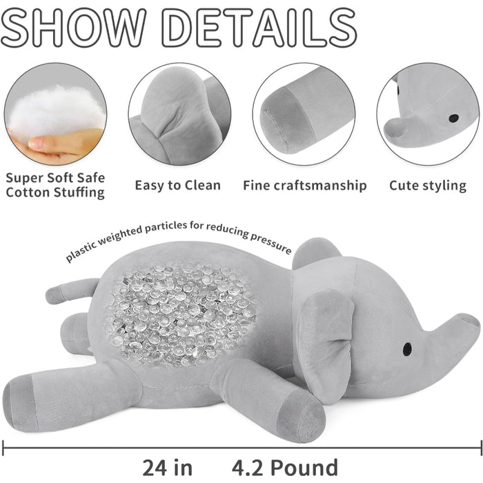 Weighted Animal Plush Toy