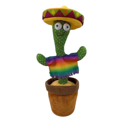 Dancing Sombrero Cactus Toy