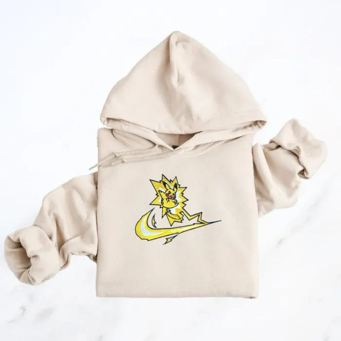 Cartoon Characters Embroidered Hoodie