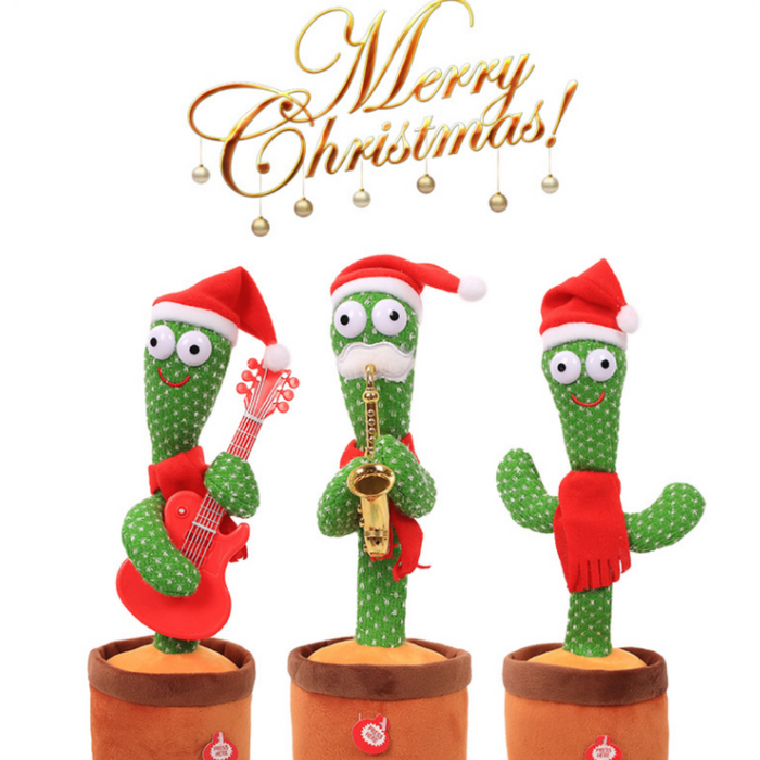 Dancing Santa Cactus Toys