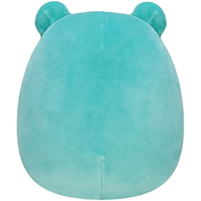 12-Inch Teal Frog With White Belly Toy