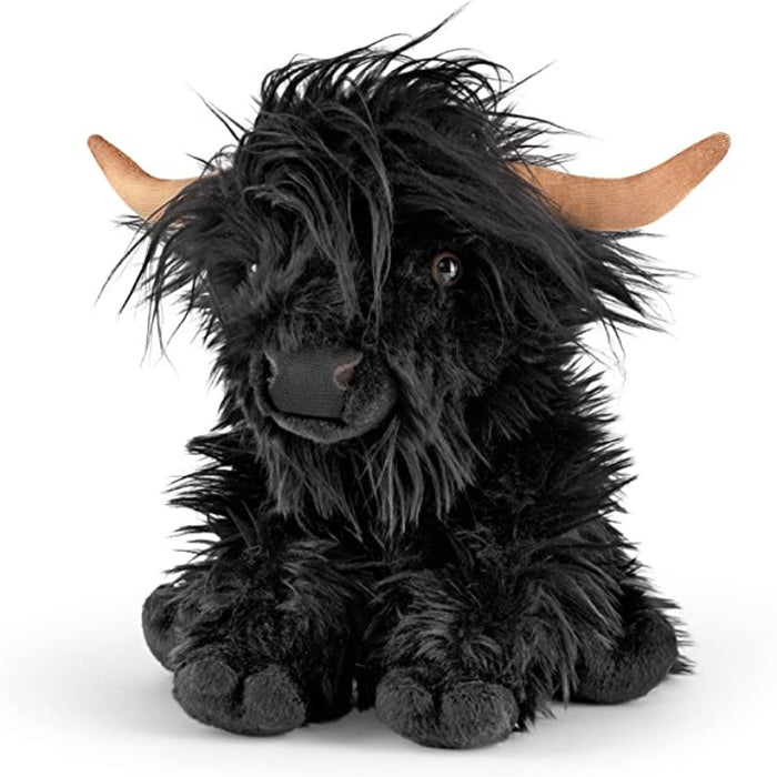 Black Highland Calf Plush