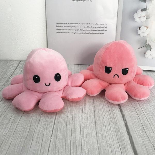Pink Octopus Plush Toy