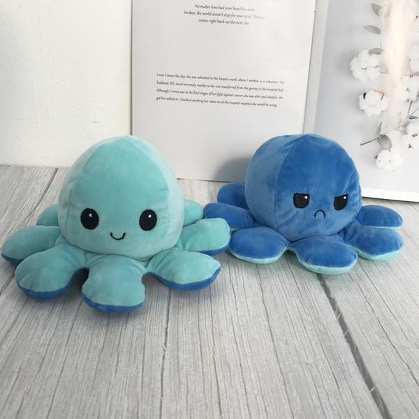 Blue Octopus Plush Toy